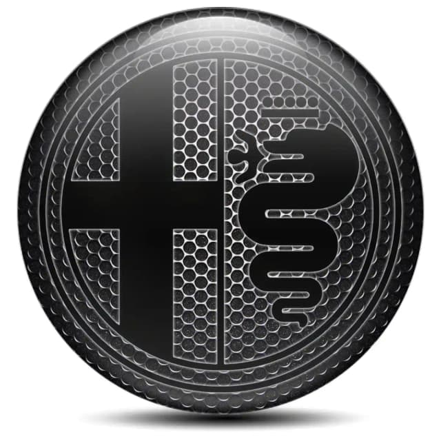 Alfa Romeo Sticker Epoxy 3D Gel High Quality