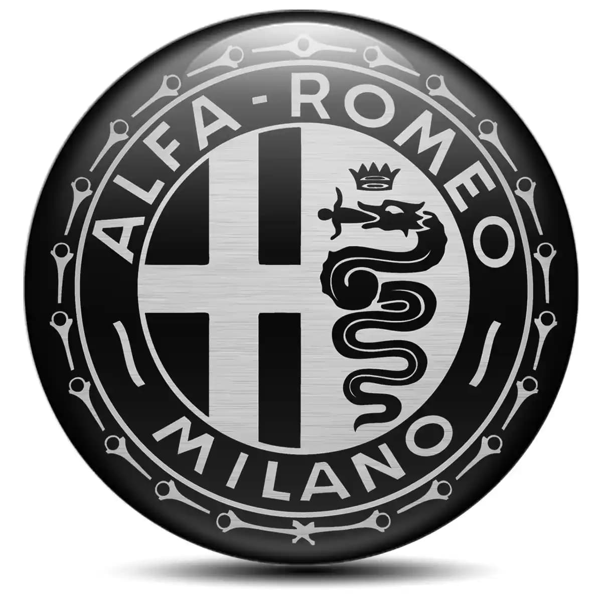 Alfa Romeo Sticker Epoxy 3D Gel Premium Edition