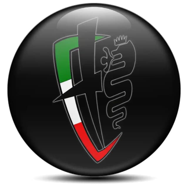 Alfa Romeo Sticker Epoxy 3D Gel Premium Quality