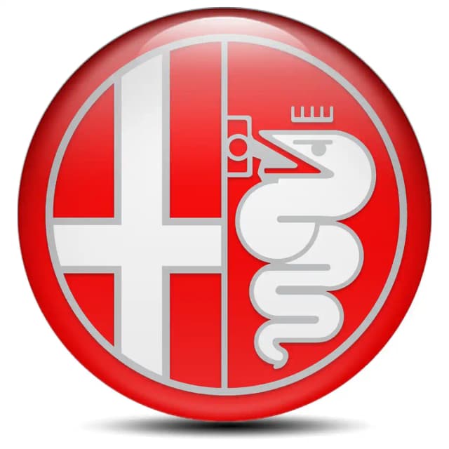 Alfa Romeo Wheel Emblem Self-Adhesive Luxury Edition