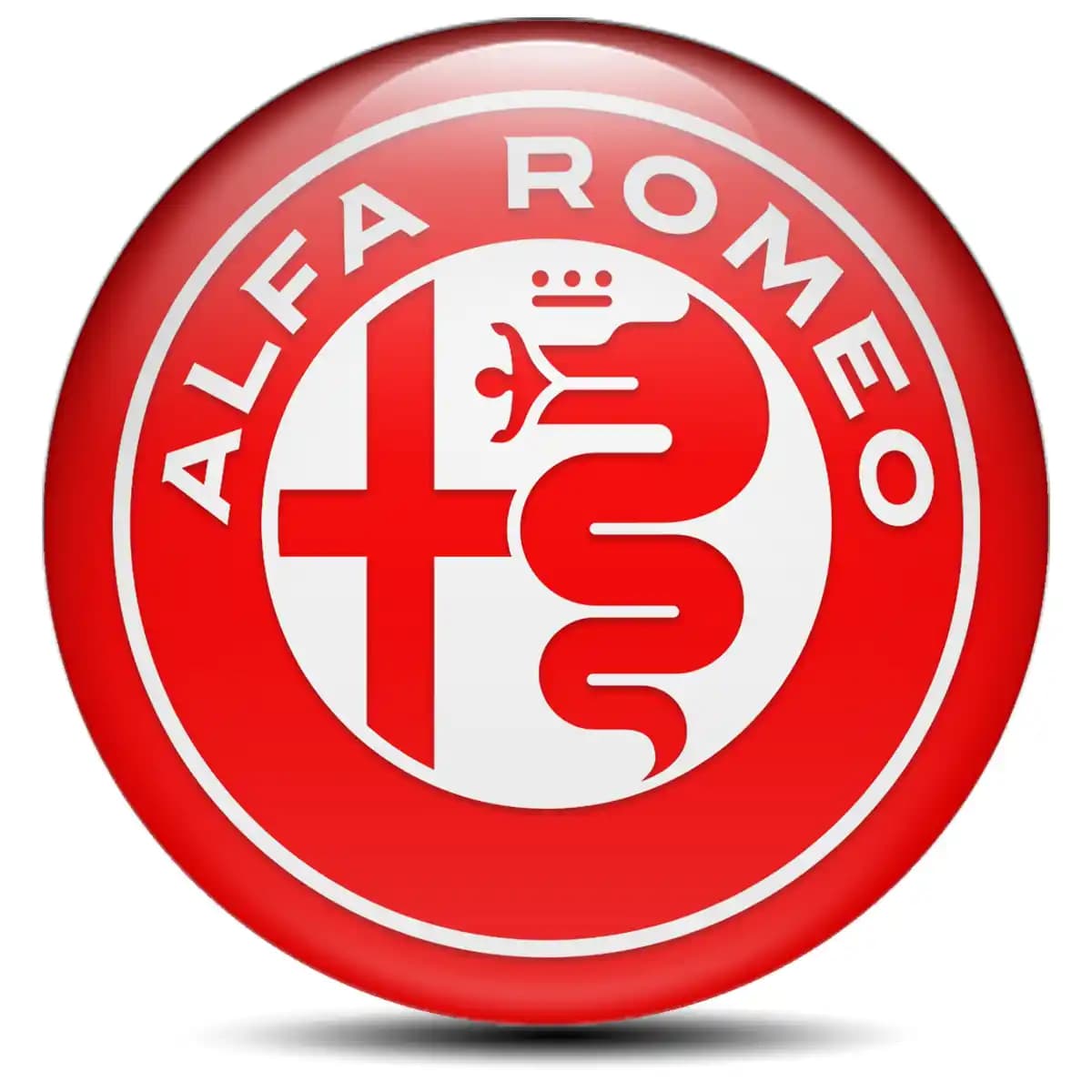 Alfa Romeo Wheel Emblem Self-Adhesive Stylish Design