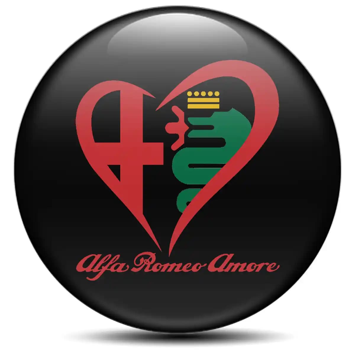 Alfa Romeo Wheel Emblems Premium Resin