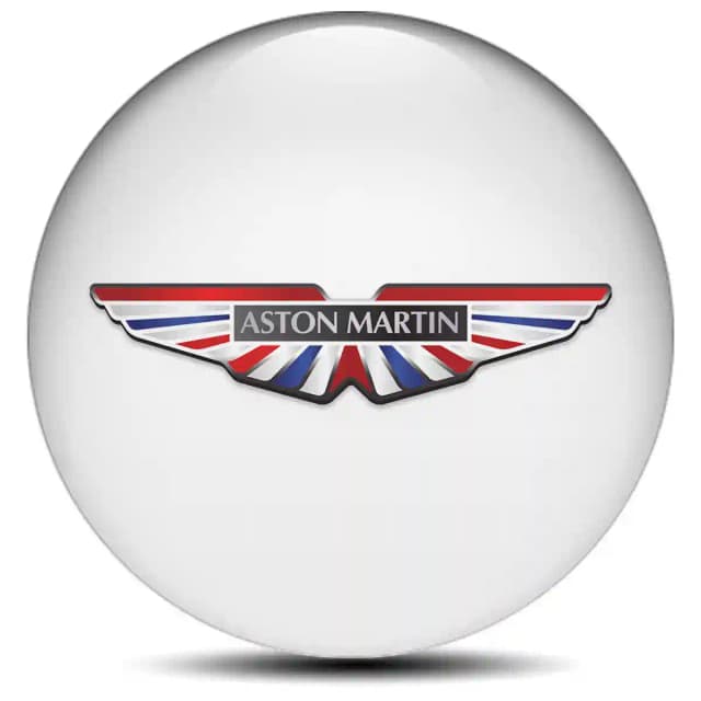 Aston Martin Domed Emblem Stylish Design
