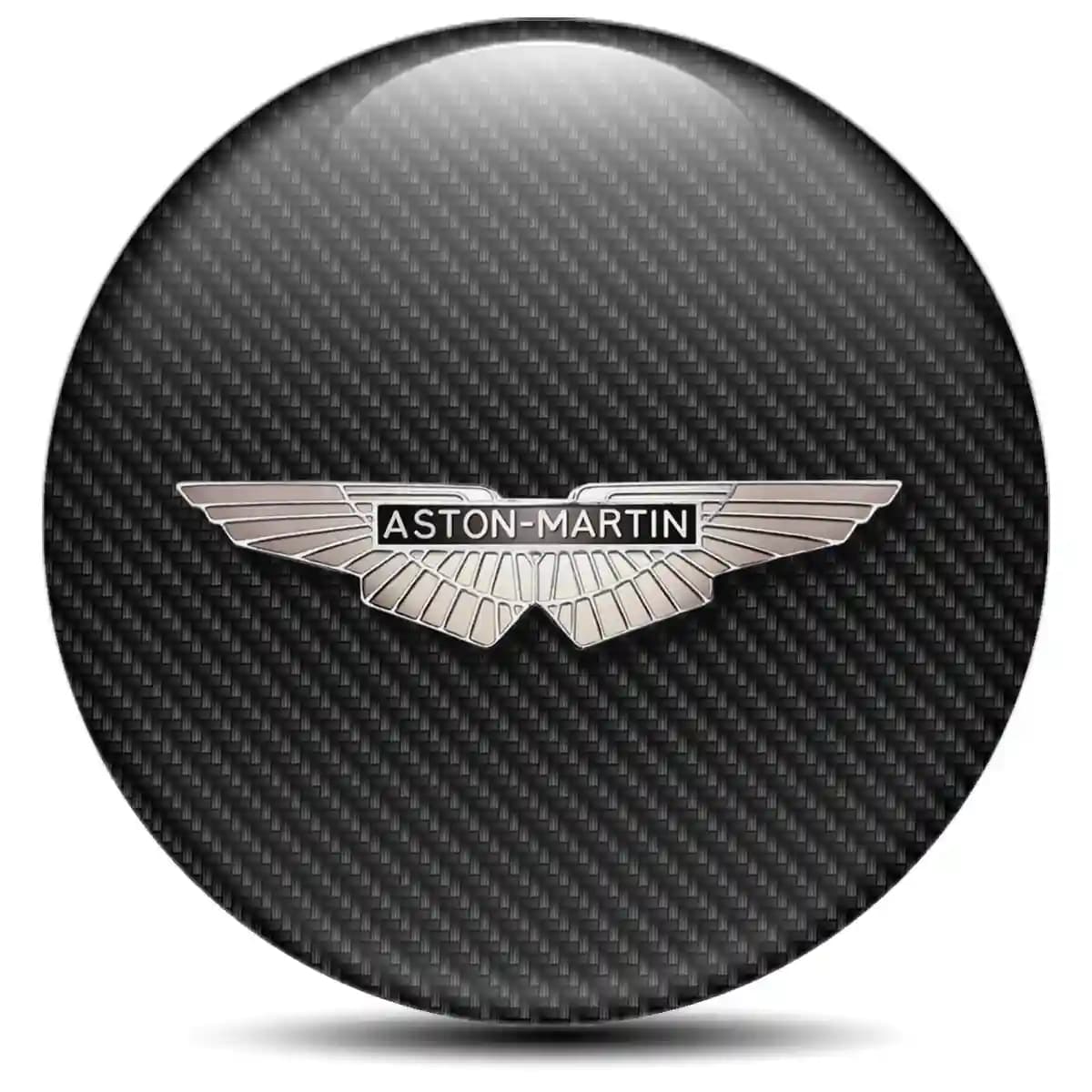 Aston Martin Domed Sticker Stylish Design