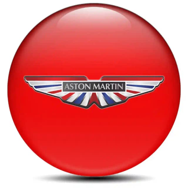 Aston Martin Logo Sticker Stylish Design