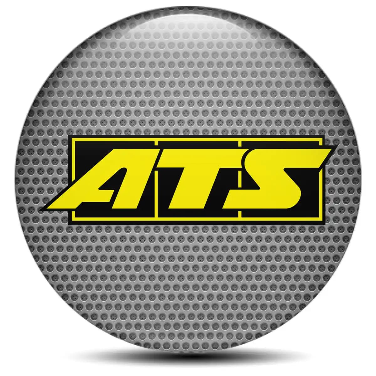 ATS Domed Sticker Self-Adhesive Stylish Design