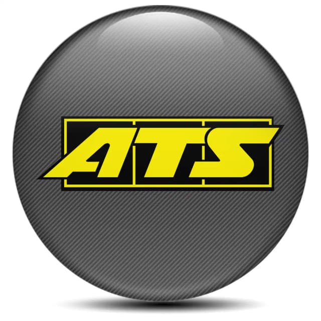 ATS Emblem Wheel Center Caps Stylish Design