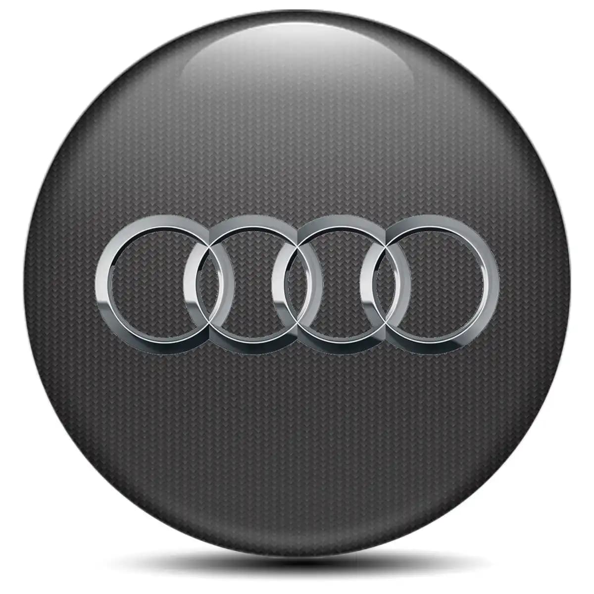 Audi Badge Emblems Center Cap Branded Edition