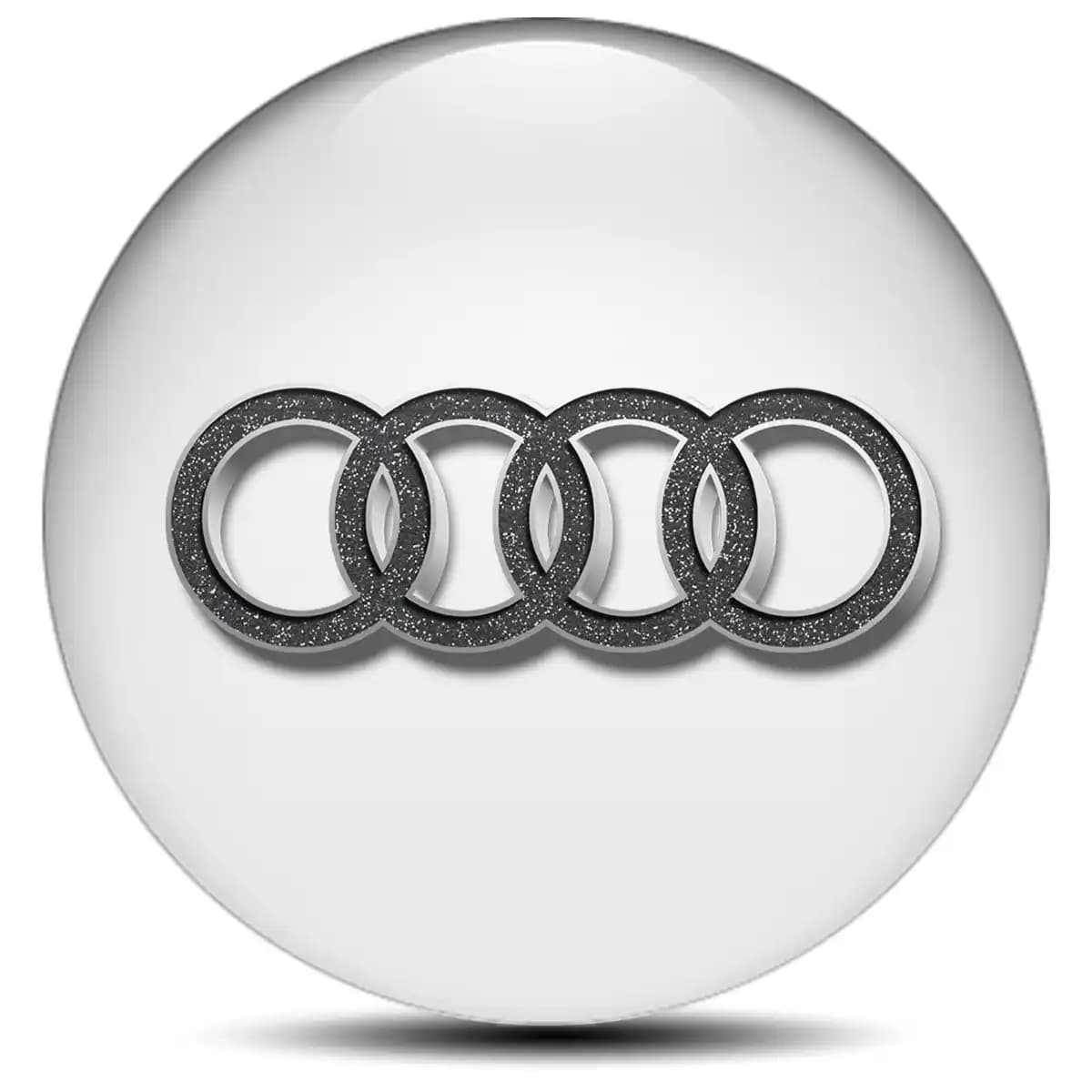 Audi Badge Emblems Center Cap Interior Design