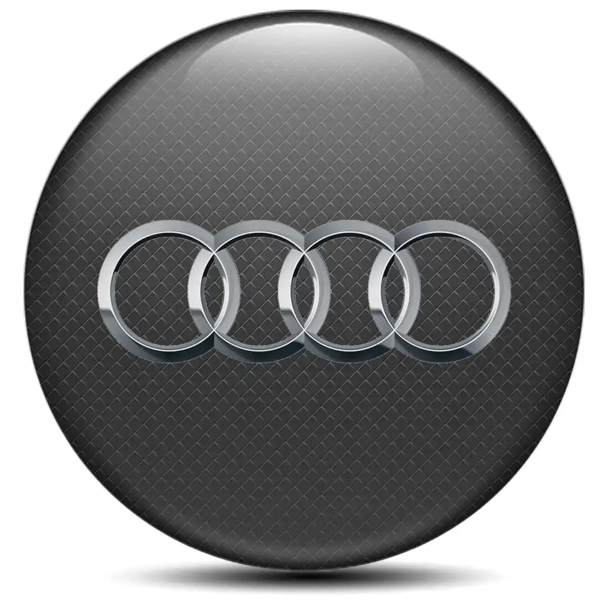 Audi Badge Emblems Center Cap Vortex Limited