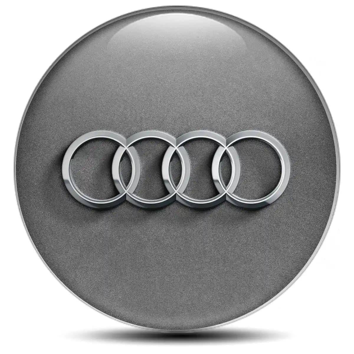 Audi Domed Emblem Self-Adhesive Branded Edition