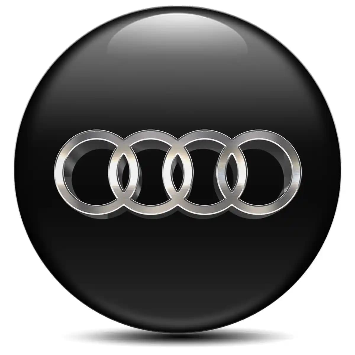 Audi Domed Emblem Self-Adhesive Exterior Design