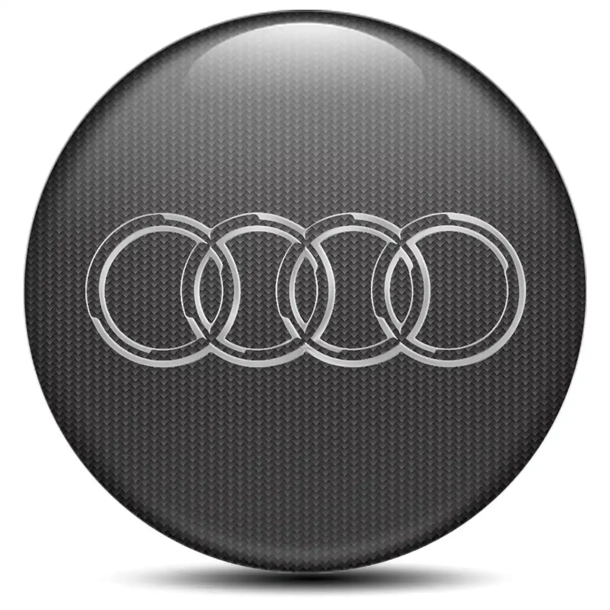 Audi Domed Emblem Self-Adhesive Vortex Limited