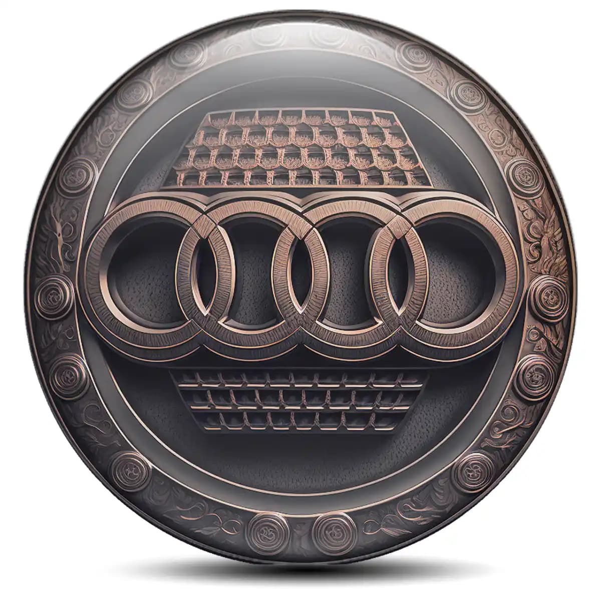 Audi Domed Sticker Luxury Edition