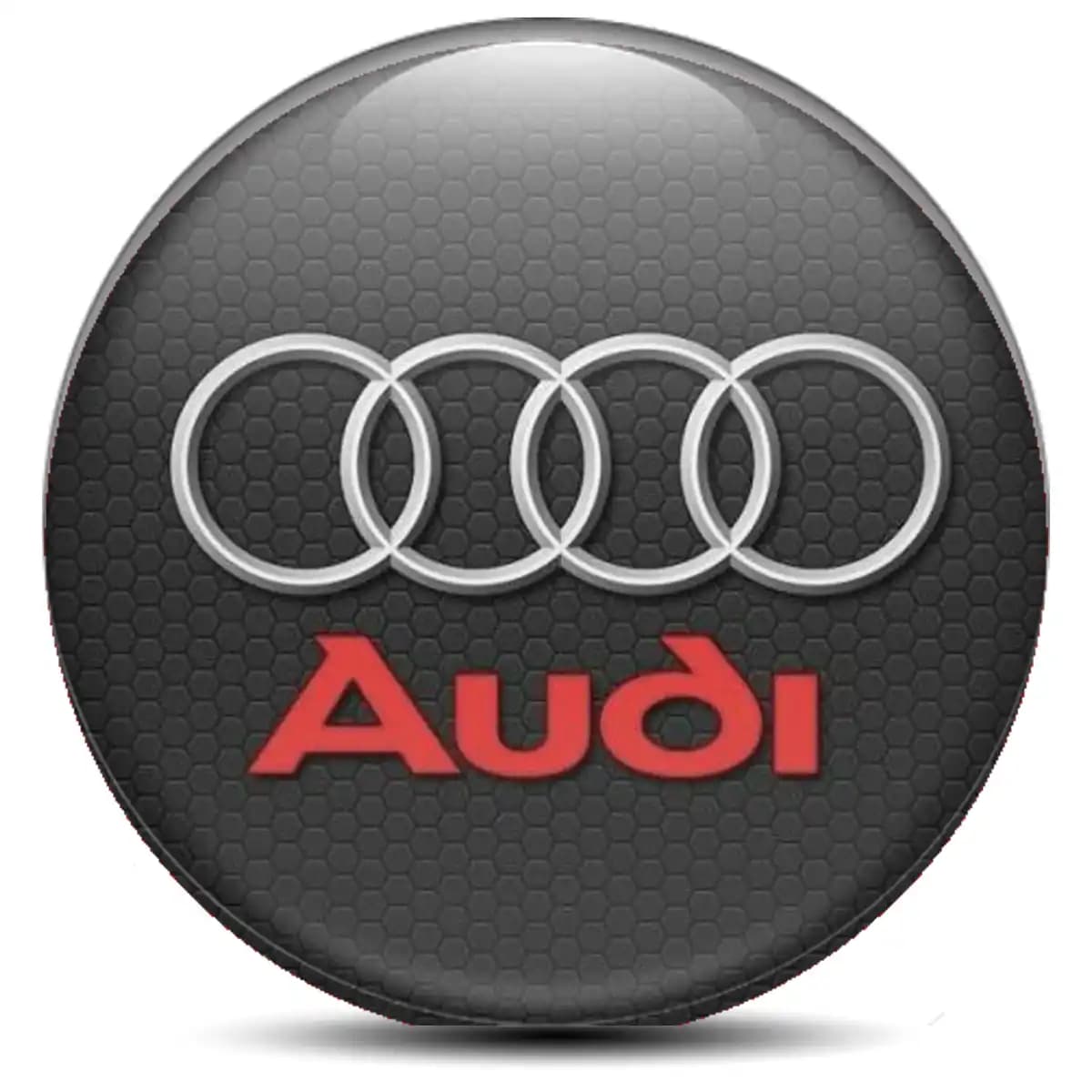 Audi Domed Sticker Premium Resin