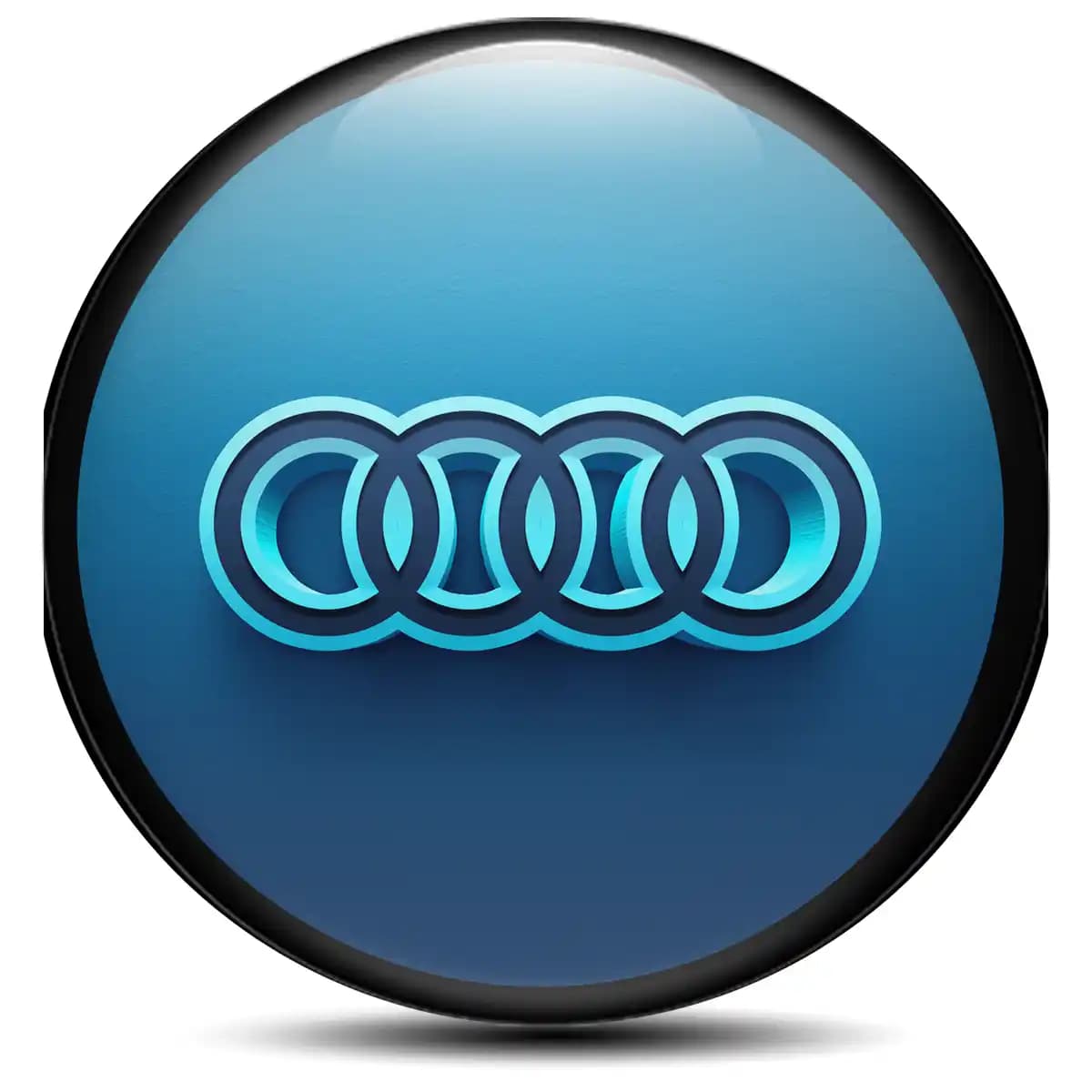Audi Emblem Badge Self-Adhesive Exterior Design