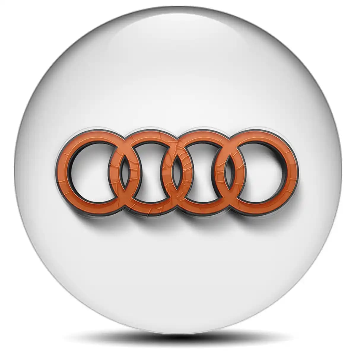 Audi Emblem Badge Self-Adhesive Tuning Car