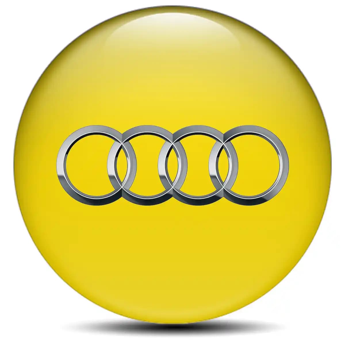 Audi Emblem Badge Stylish Design