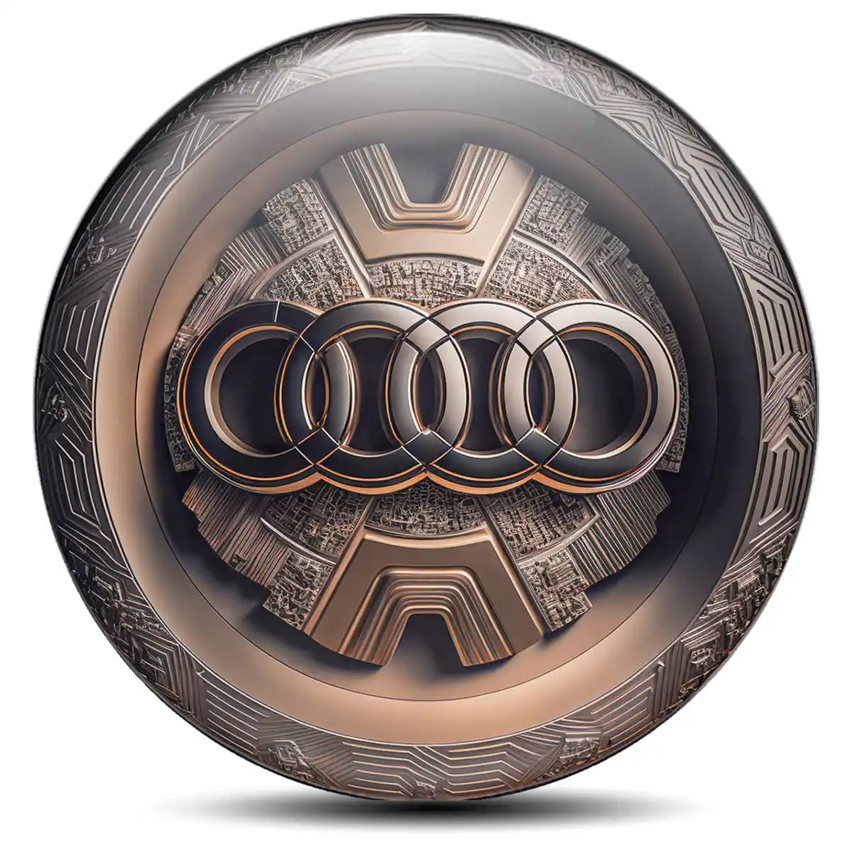 Audi Emblem Badge Tuning Car