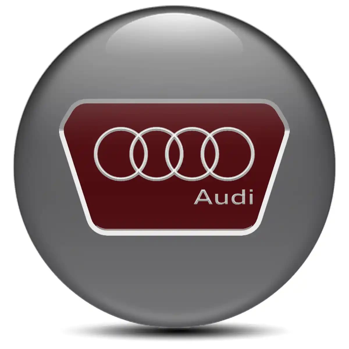 Audi Emblem Center Hup Cap Branded Edition
