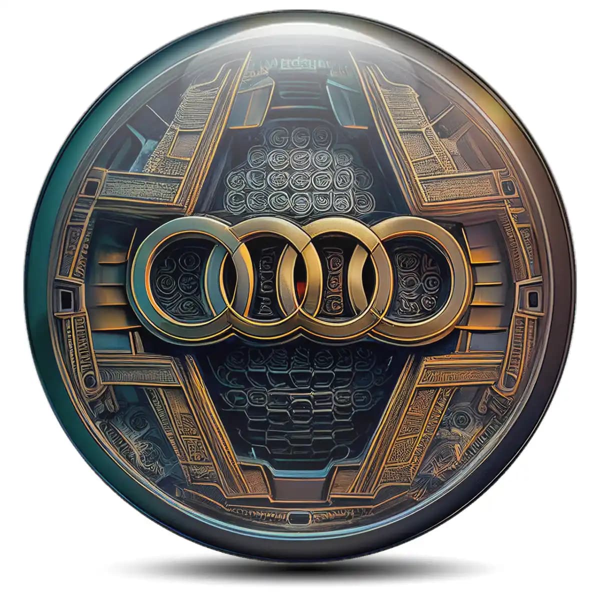 Audi Emblem Center Hup Cap Premium Edition