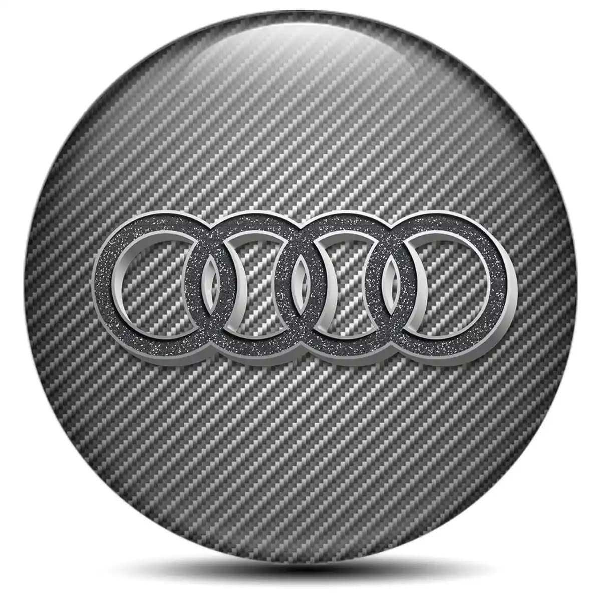 Audi Emblem Center Hup Cap Premium Resin