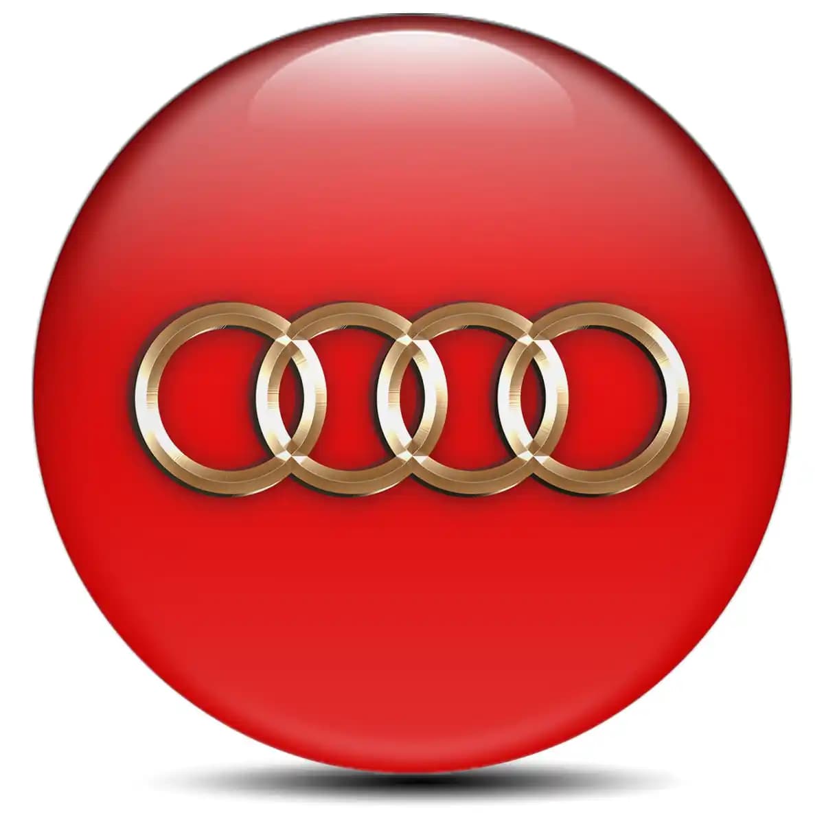 Audi Emblem Epoxy Self-Adhesive Tuning Car