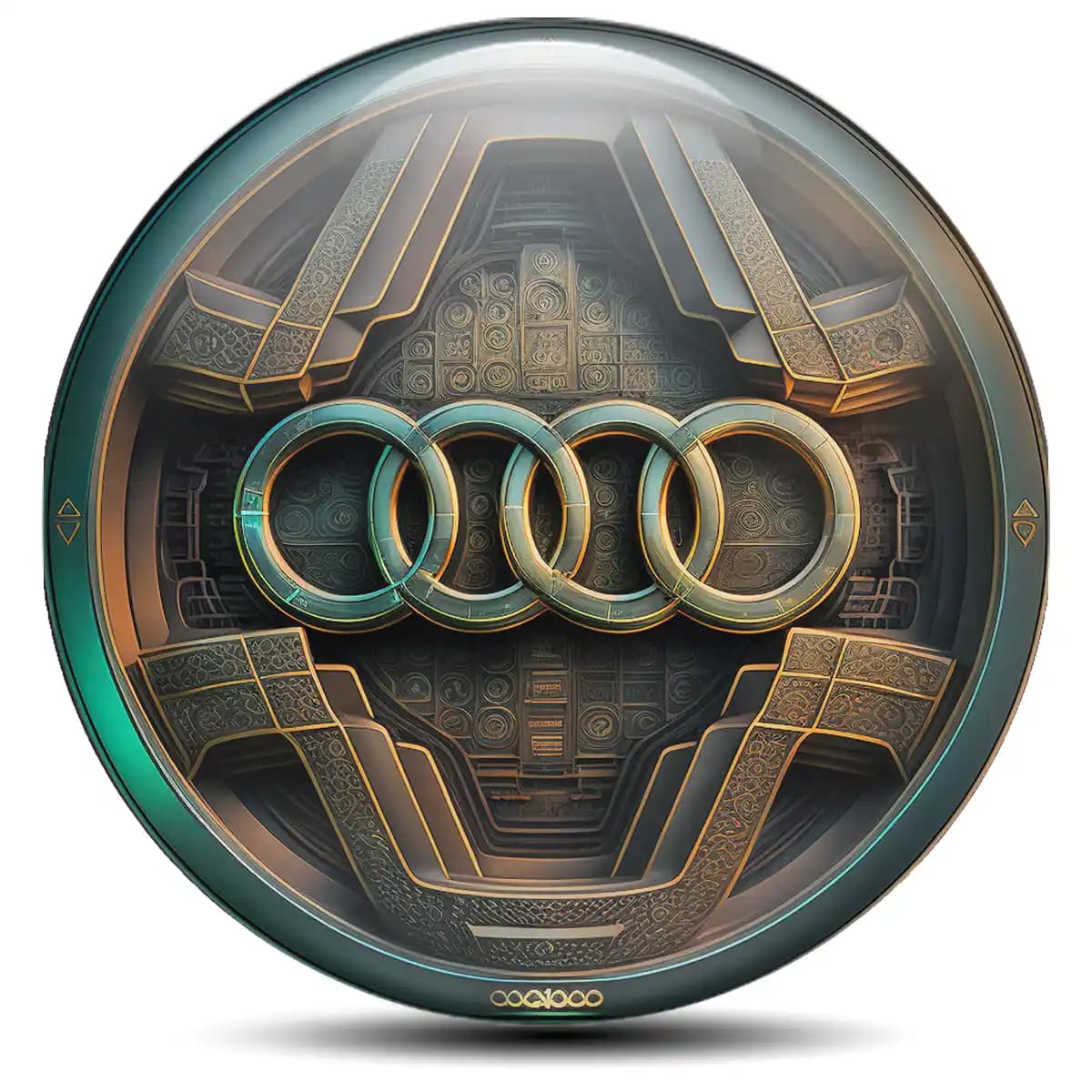 Audi Emblem Wheel Center Caps High Quality