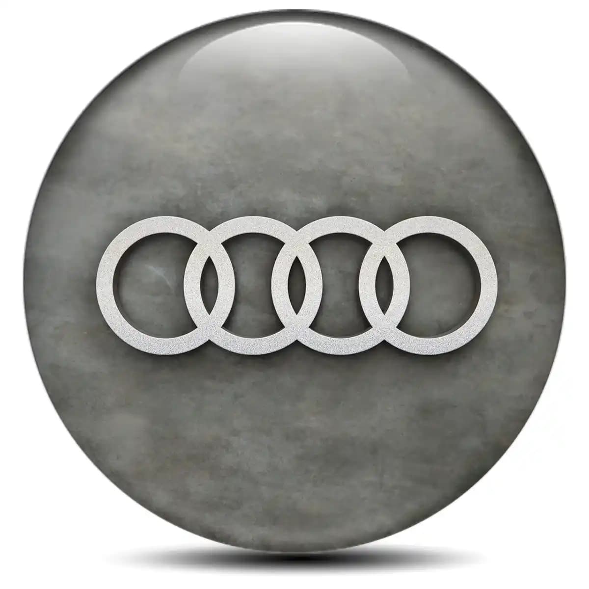 Audi Emblem Wheel Center Caps Luxury Edition