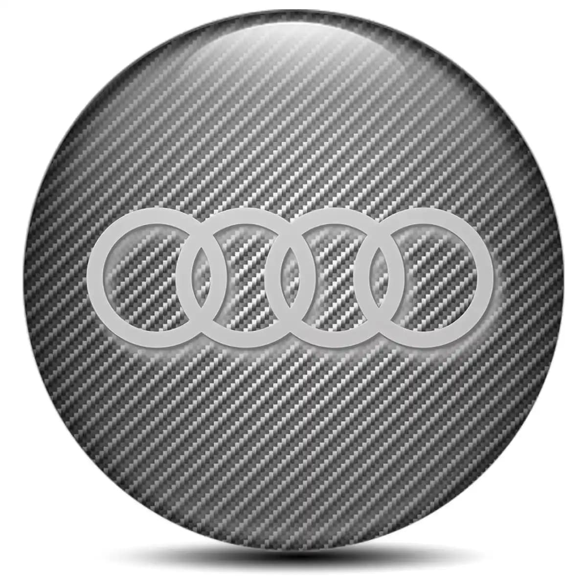 Audi Emblem Wheel Center Caps Premium Edition