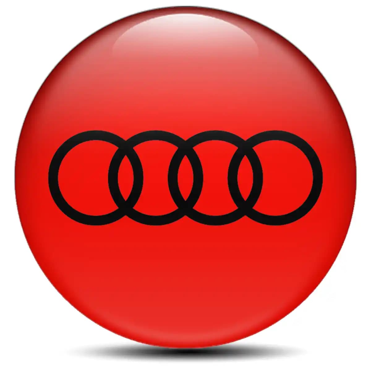 Audi Epoxy Sticker Stylish Design