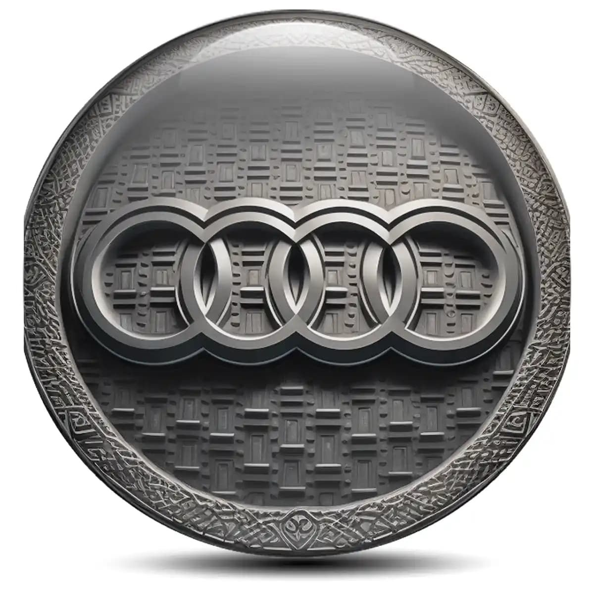 Audi Logo Emblem Premium Resin