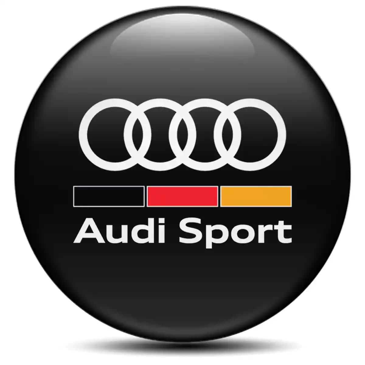 Audi Logo Emblem Self-Adhesive Premium Edition