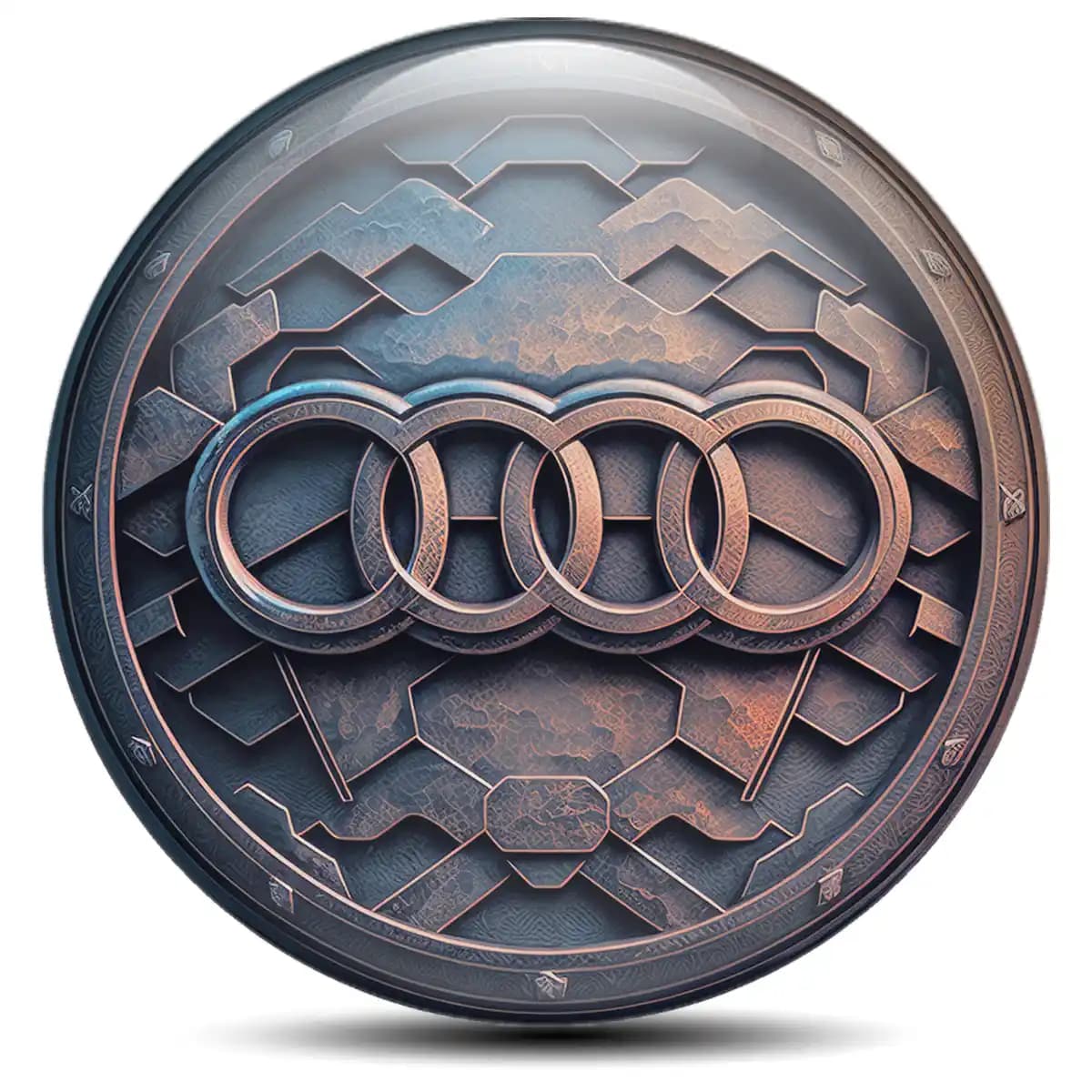 Audi Logo Sticker Exterior Design