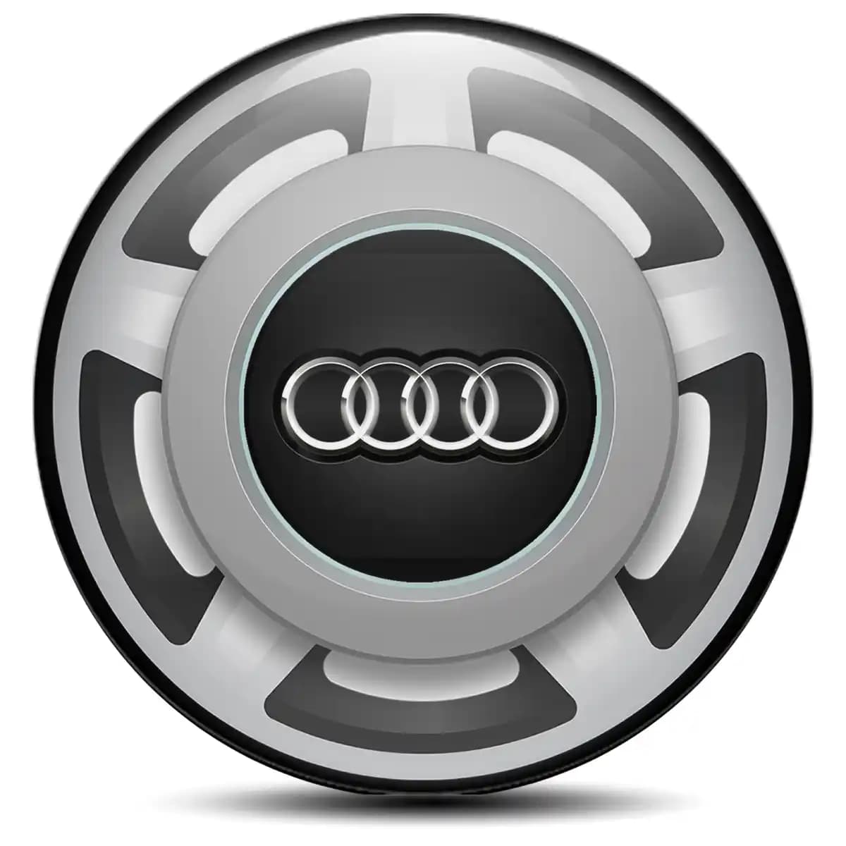 Audi Logo Sticker High Quality