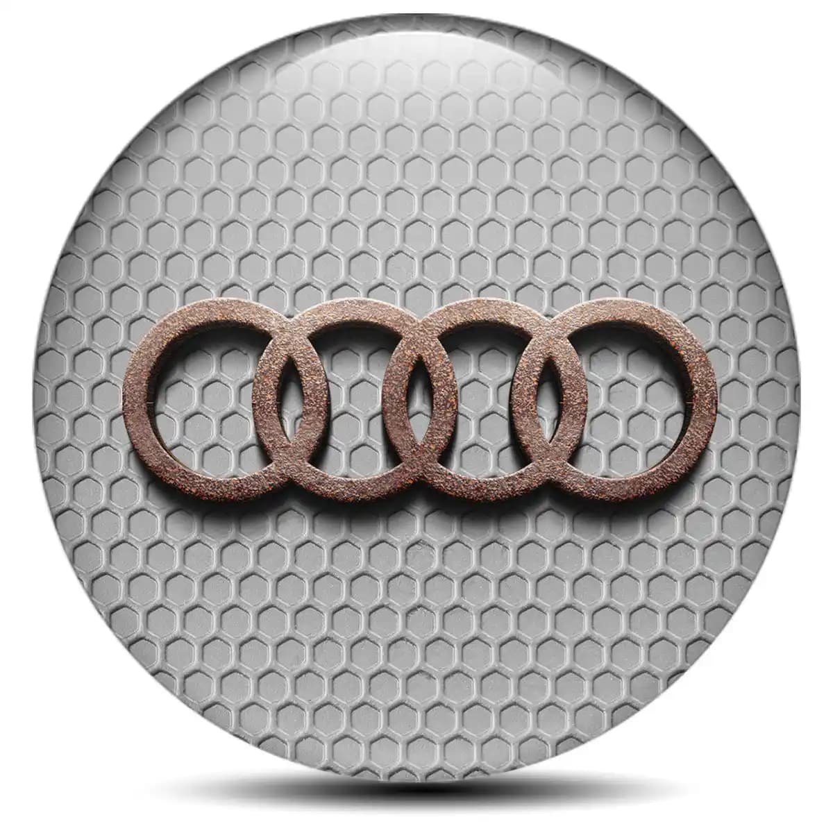 Audi Logo Sticker Interior Design