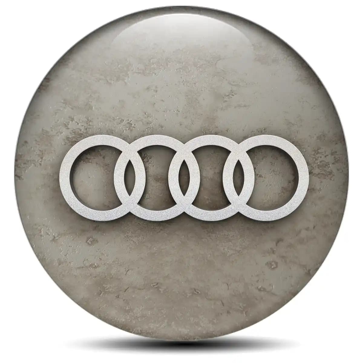 Audi Logo Sticker Premium Resin