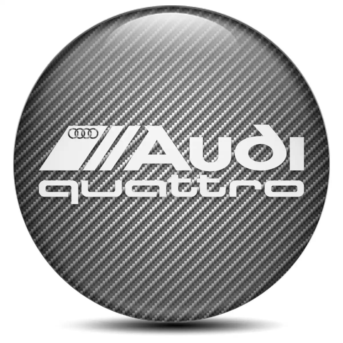 Audi Quattro Domed Emblem High Quality