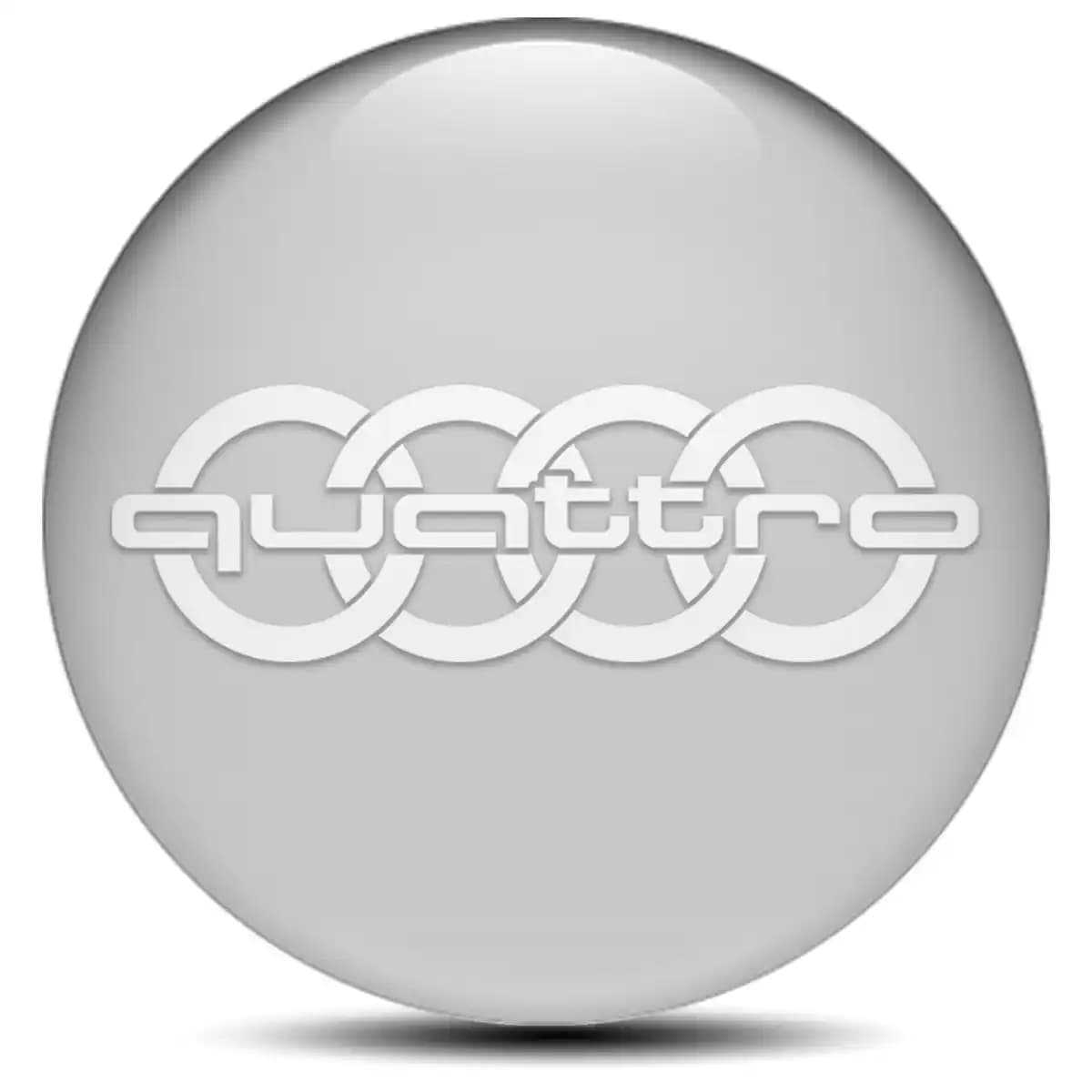 Audi Quattro Emblem Badge Stylish Design