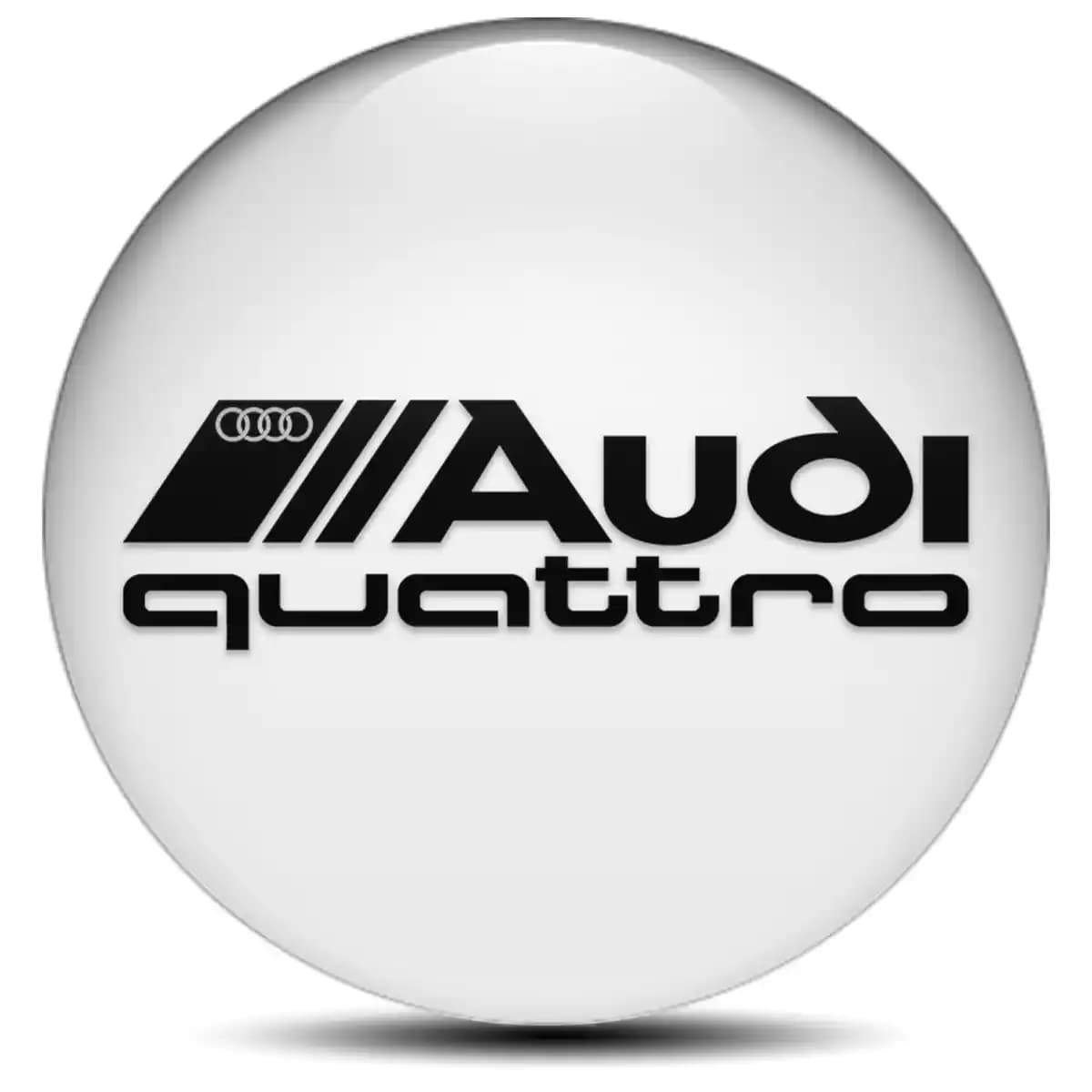 Audi Quattro Emblem Wheel Center Caps Stylish Design
