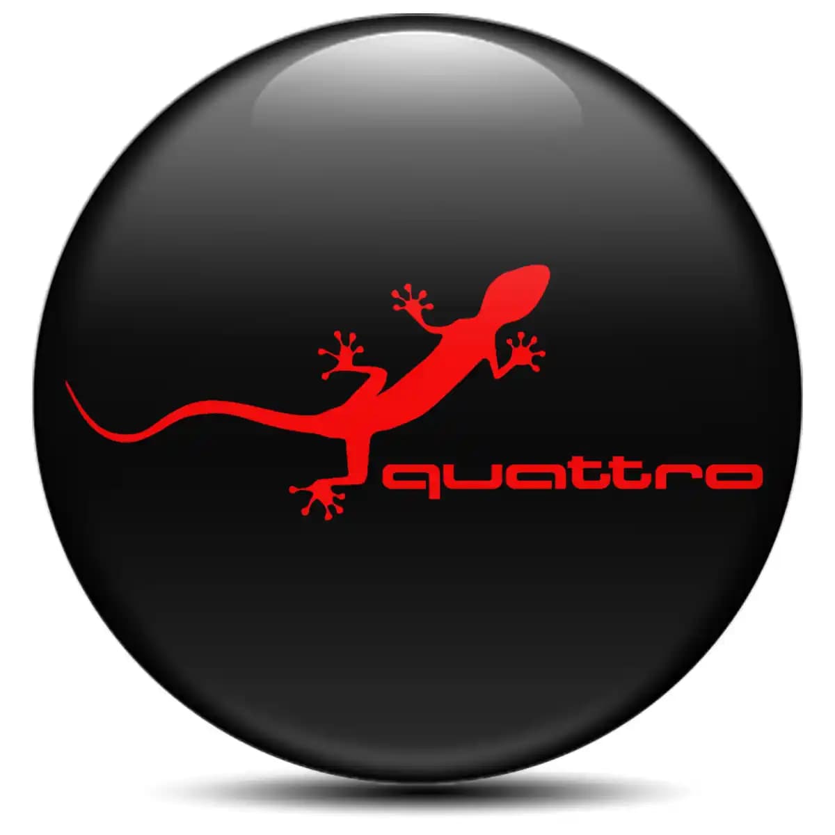Audi Quattro Logo Emblem Self-Adhesive Stylish Design