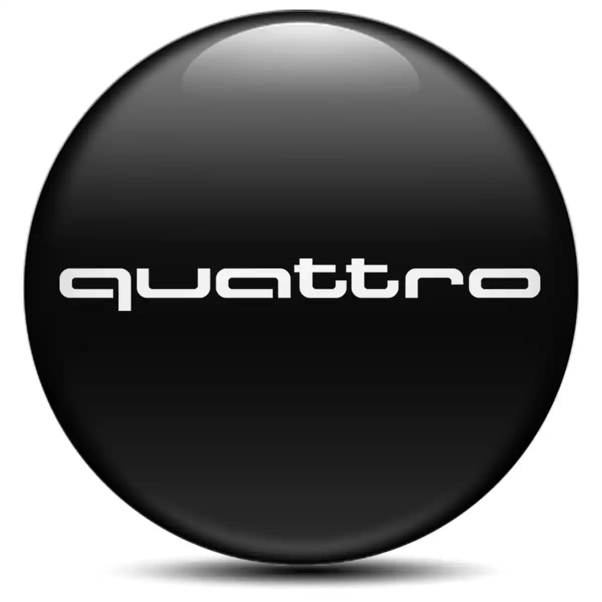 Audi Quattro Wheel Emblems High Quality