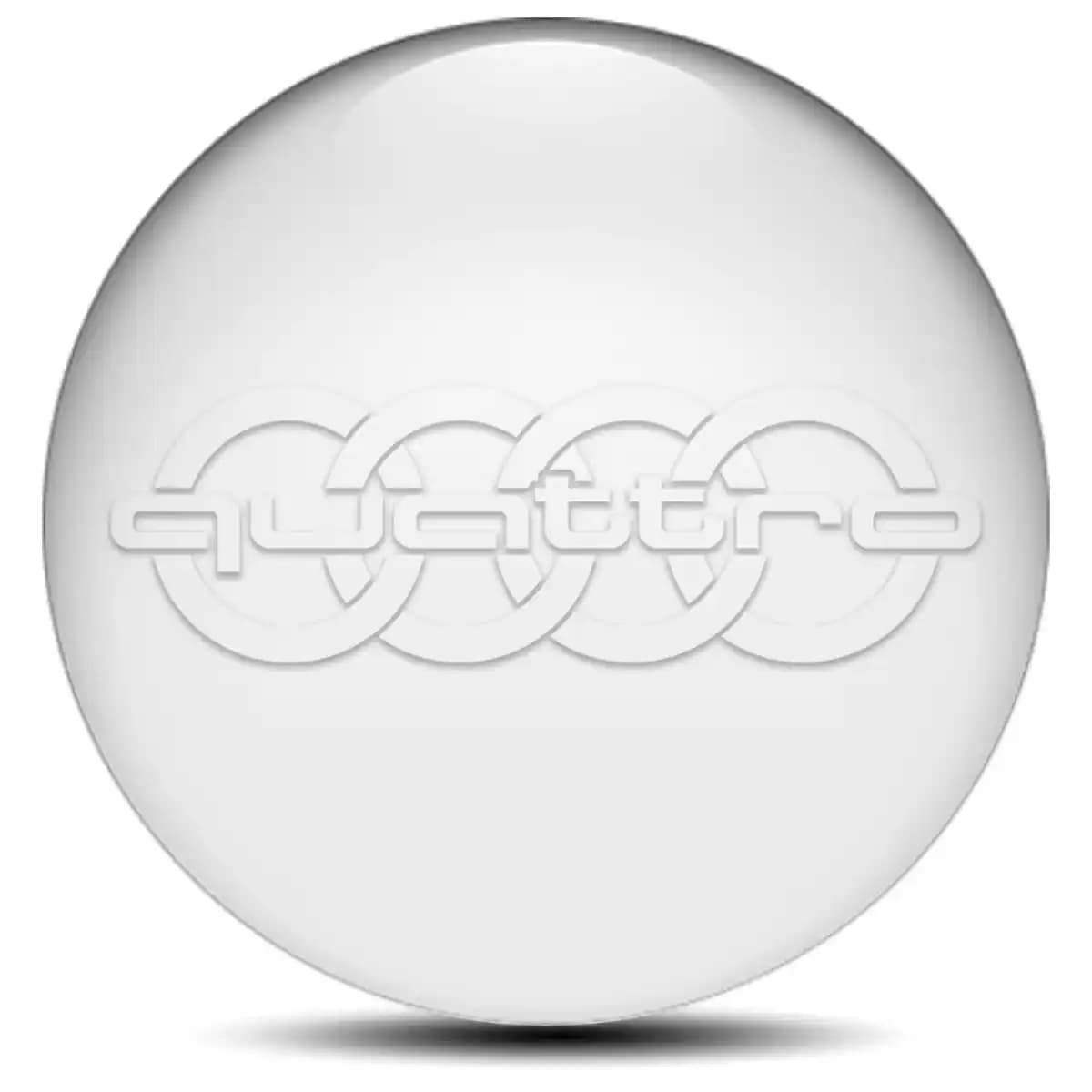 Audi Quattro Wheel Emblems Stylish Design