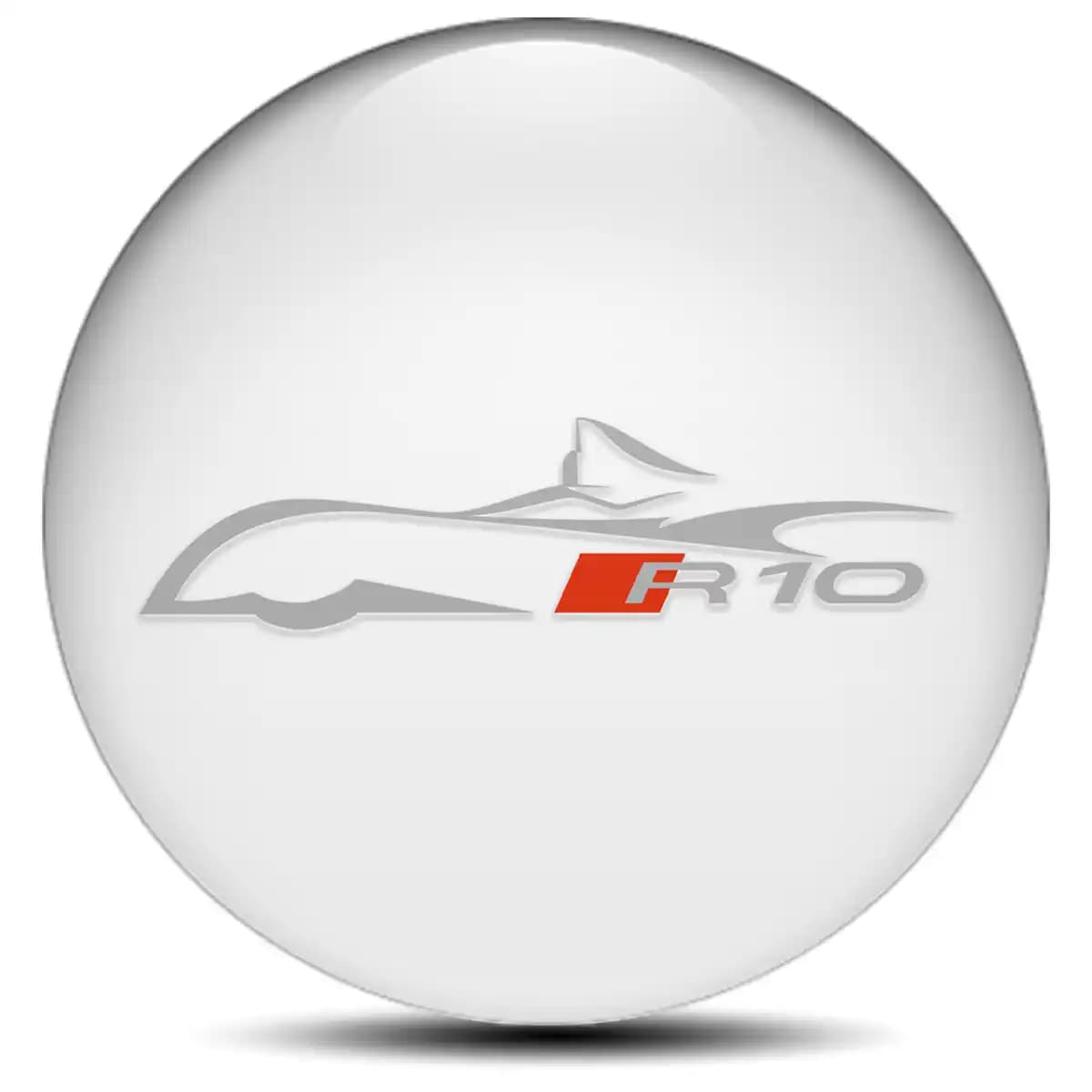 Audi R10 Domed Sticker Stylish Design