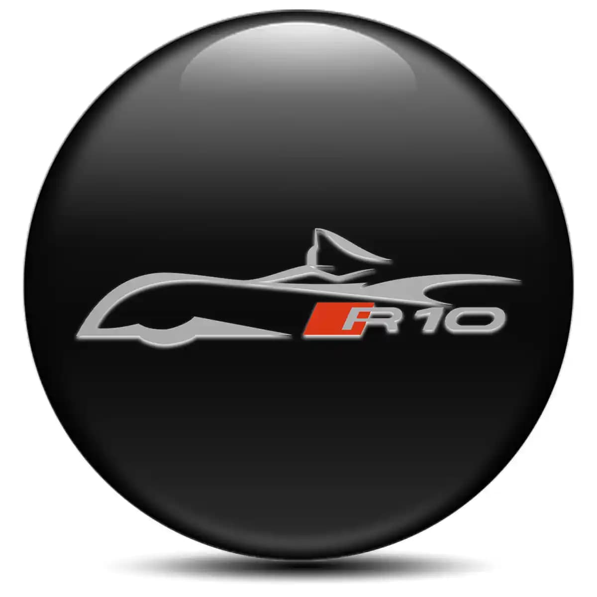 Audi R10 Emblem Wheel Center Caps Stylish Design