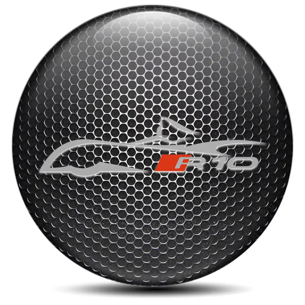 Audi R10 Wheel Emblems Stylish Design