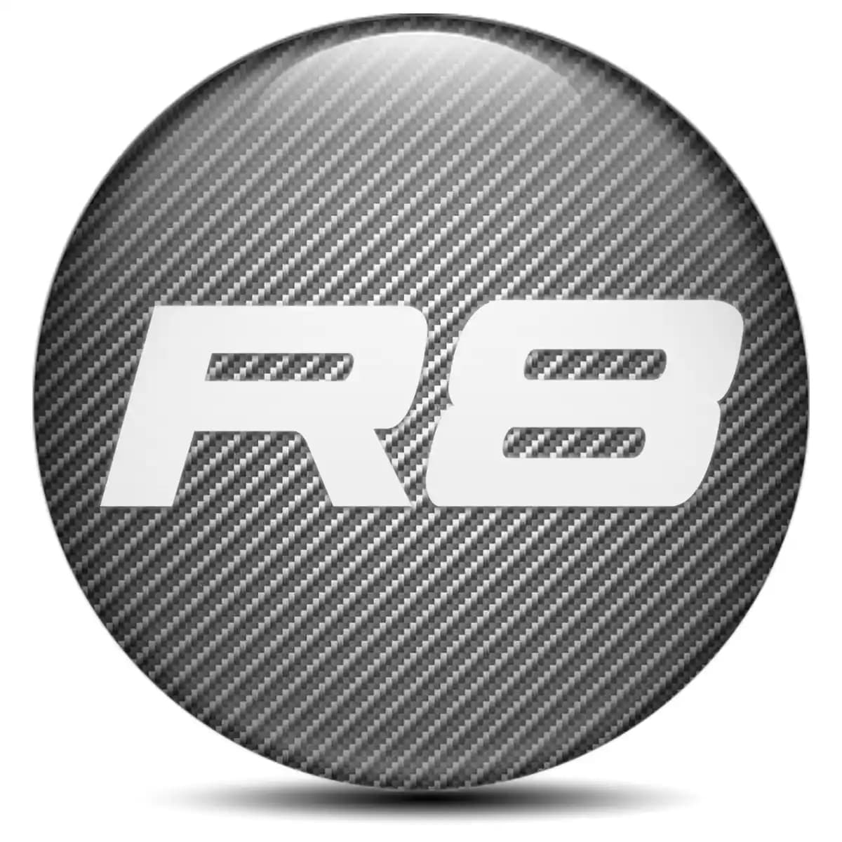 Audi R8 Wheel Emblem Self-Adhesive Stylish Design