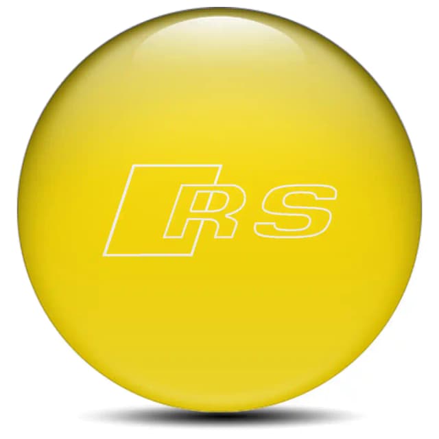 Audi RS Logo Sticker Stylish Design