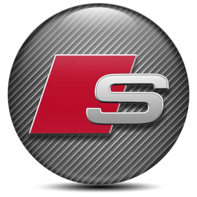 Audi S Line Badge Emblems Center Cap High Quality