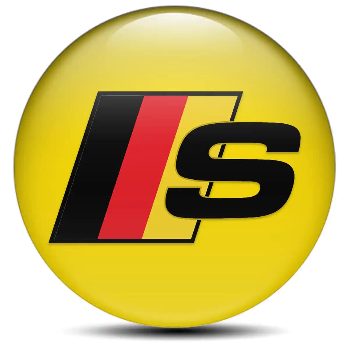 Audi S Line Domed Emblem Self-Adhesive High Quality